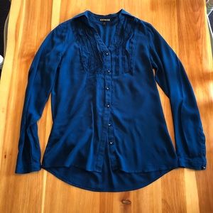 Beautiful Blue Blouse express